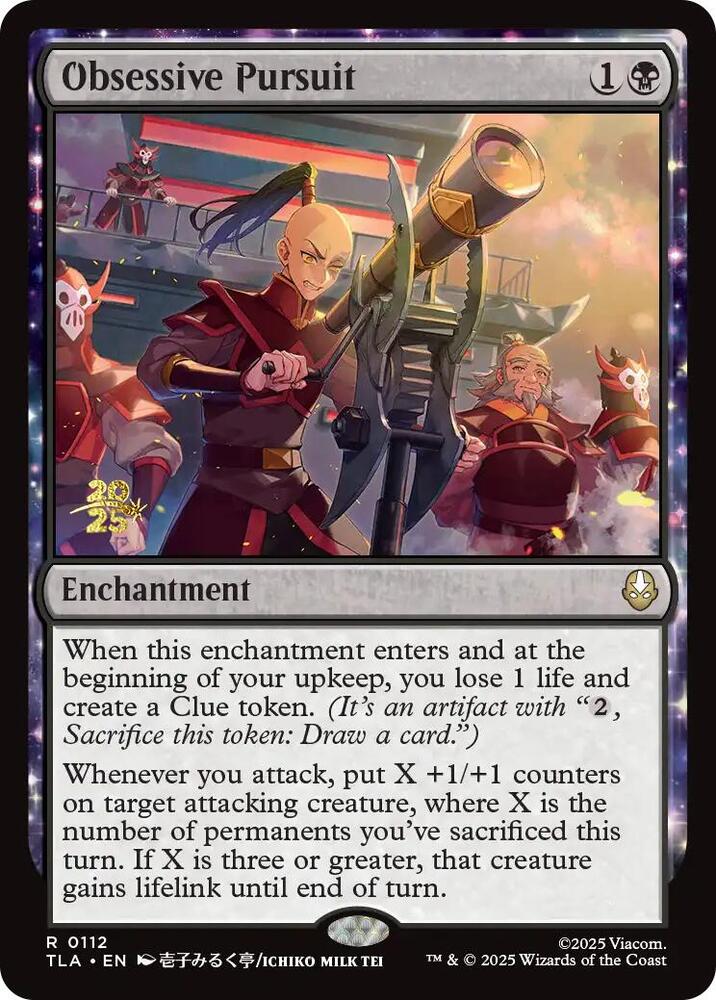 Obsessive Pursuit [Prerelease Cards] 112