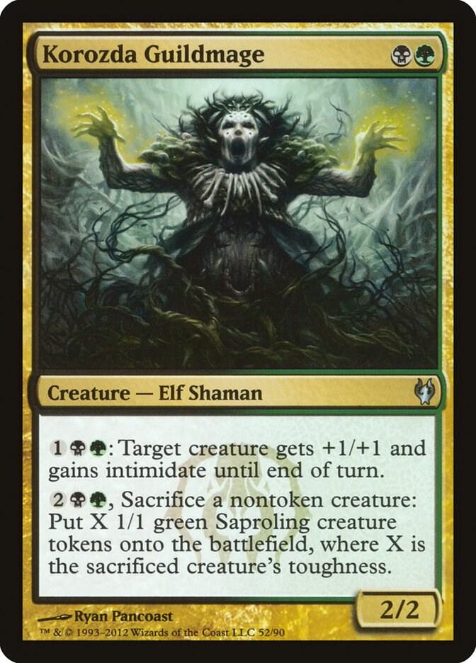Korozda Guildmage [Duel Decks: Izzet vs. Golgari] 52