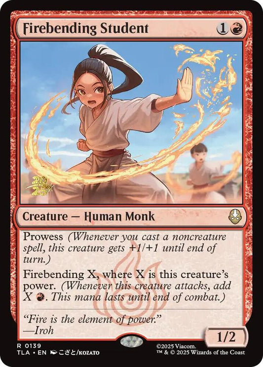 Firebending Student [Prerelease Cards] 139