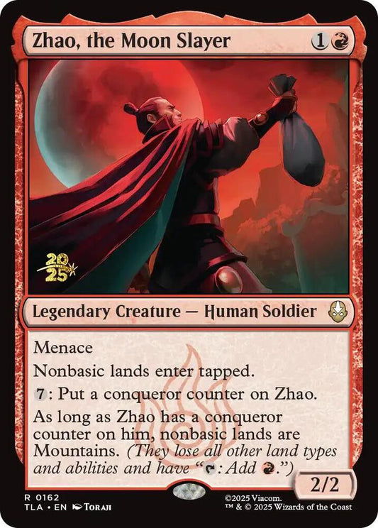 Zhao, the Moon Slayer [Prerelease Cards] 162