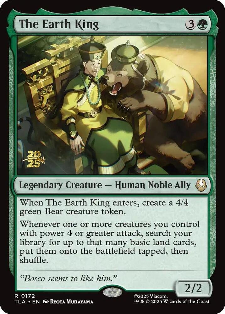 The Earth King [Prerelease Cards] 172