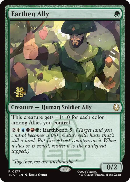 Earthen Ally [Prerelease Cards] 177