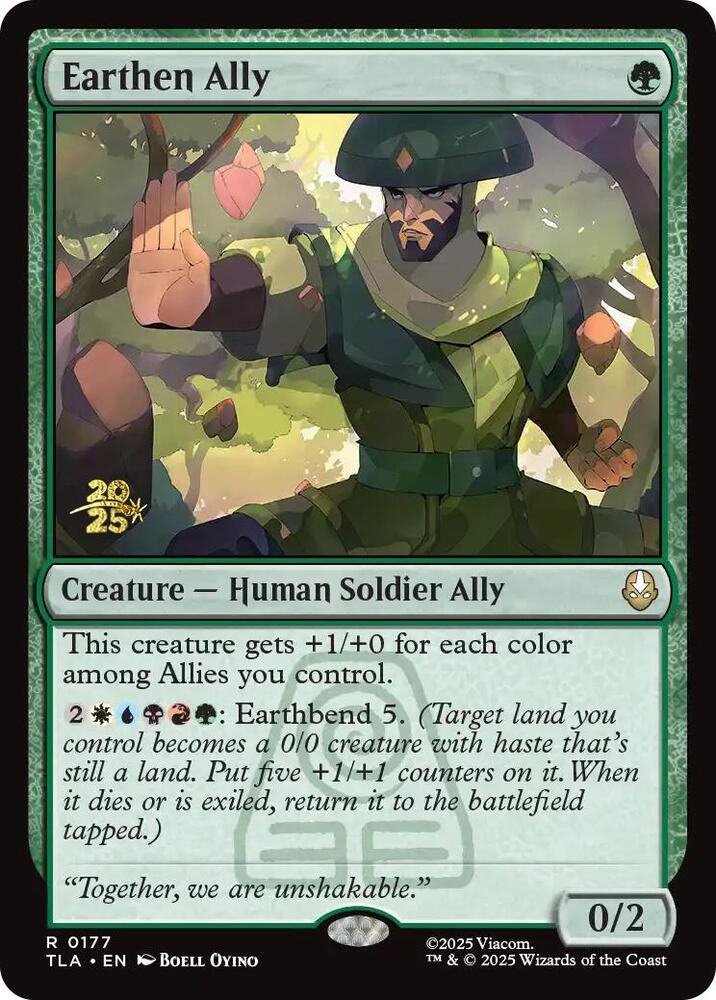 Earthen Ally [Prerelease Cards] 177