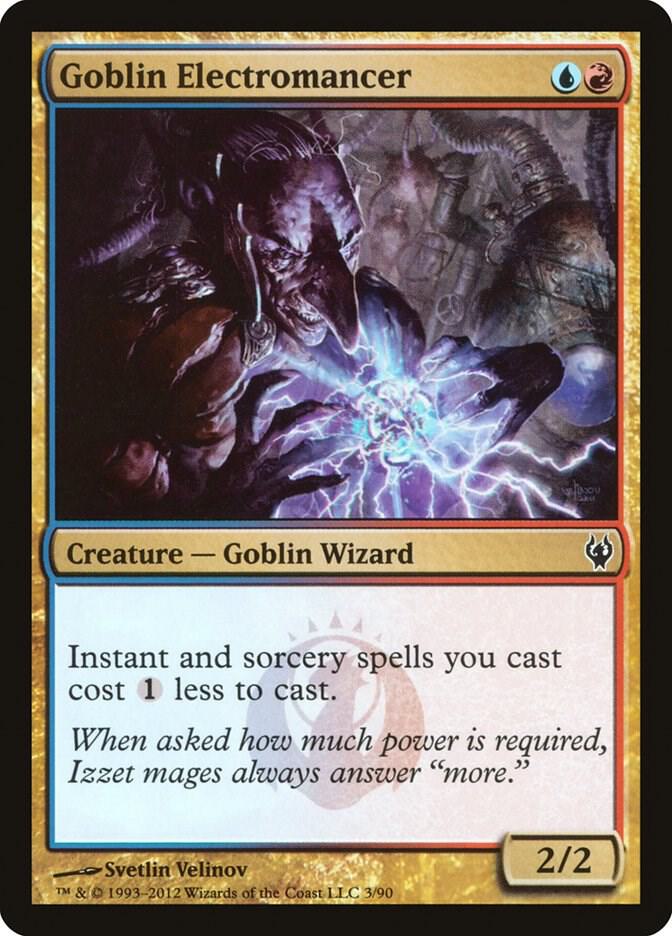 Goblin Electromancer [Duel Decks: Izzet vs. Golgari] 3