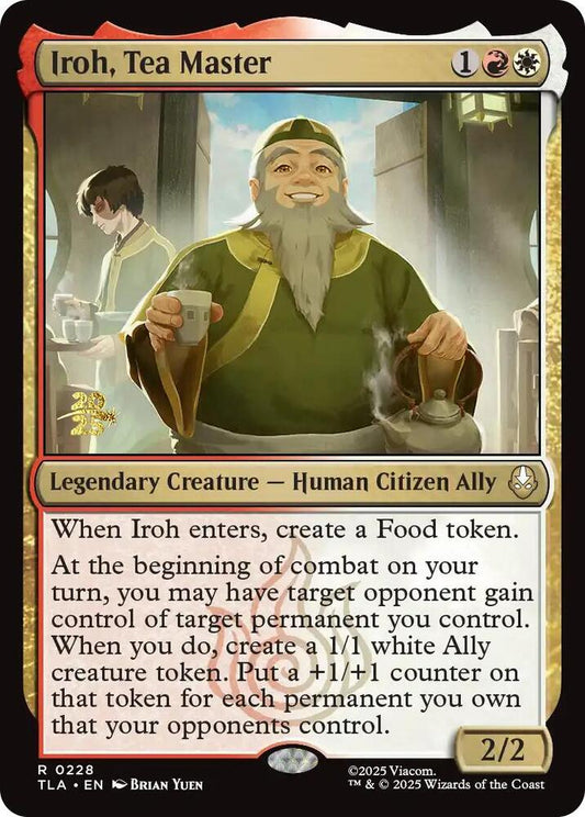 Iroh, Tea Master [Prerelease Cards] 228