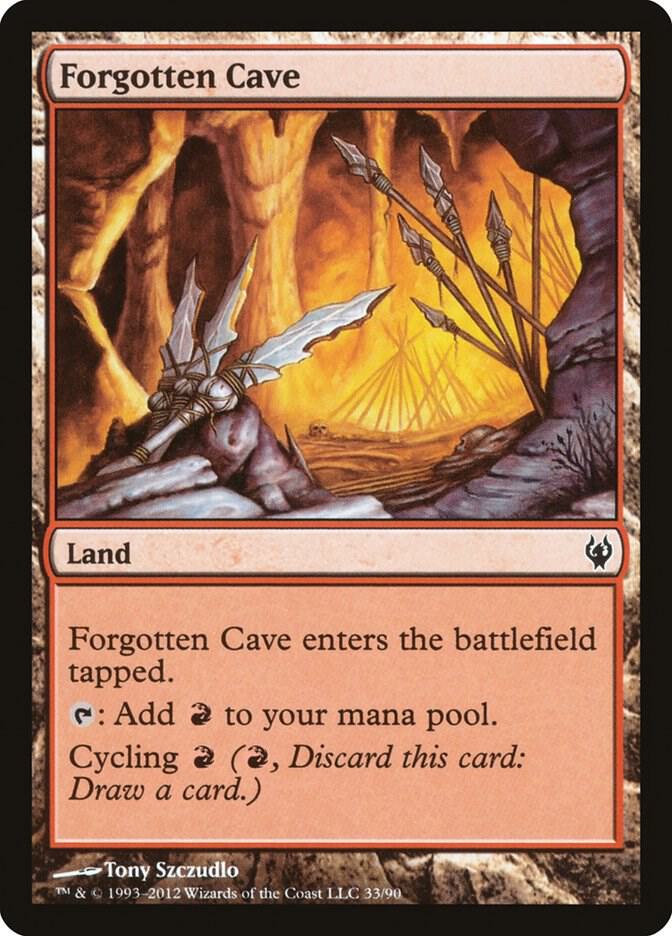 Forgotten Cave [Duel Decks: Izzet vs. Golgari] 33
