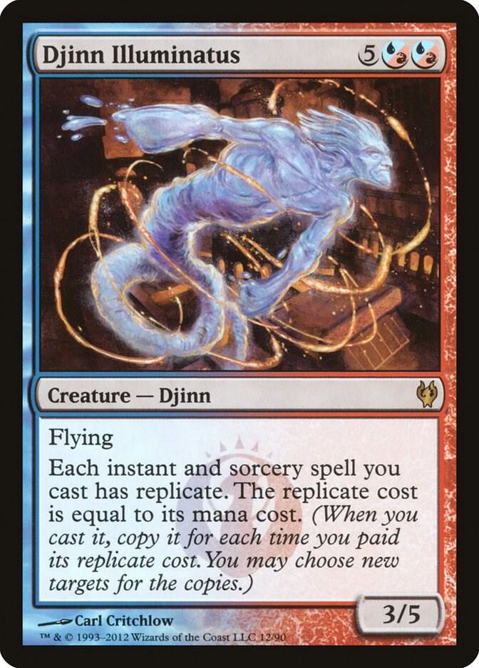 Djinn Illuminatus [Duel Decks: Izzet vs. Golgari] 12