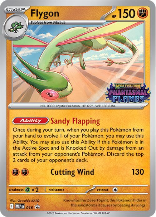 Flygon (Prerelease) [ME: Mega Evolution Promo] 016