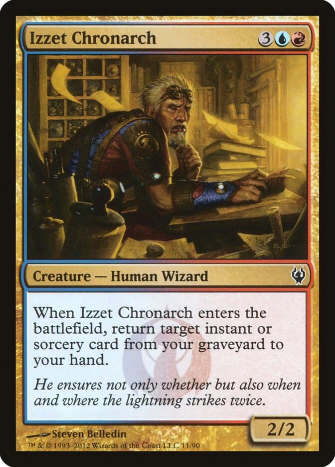 Izzet Chronarch [Duel Decks: Izzet vs. Golgari] 11