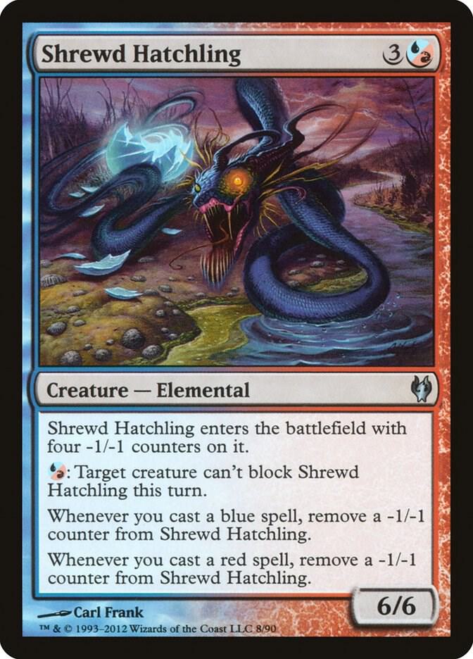 Shrewd Hatchling [Duel Decks: Izzet vs. Golgari] 8