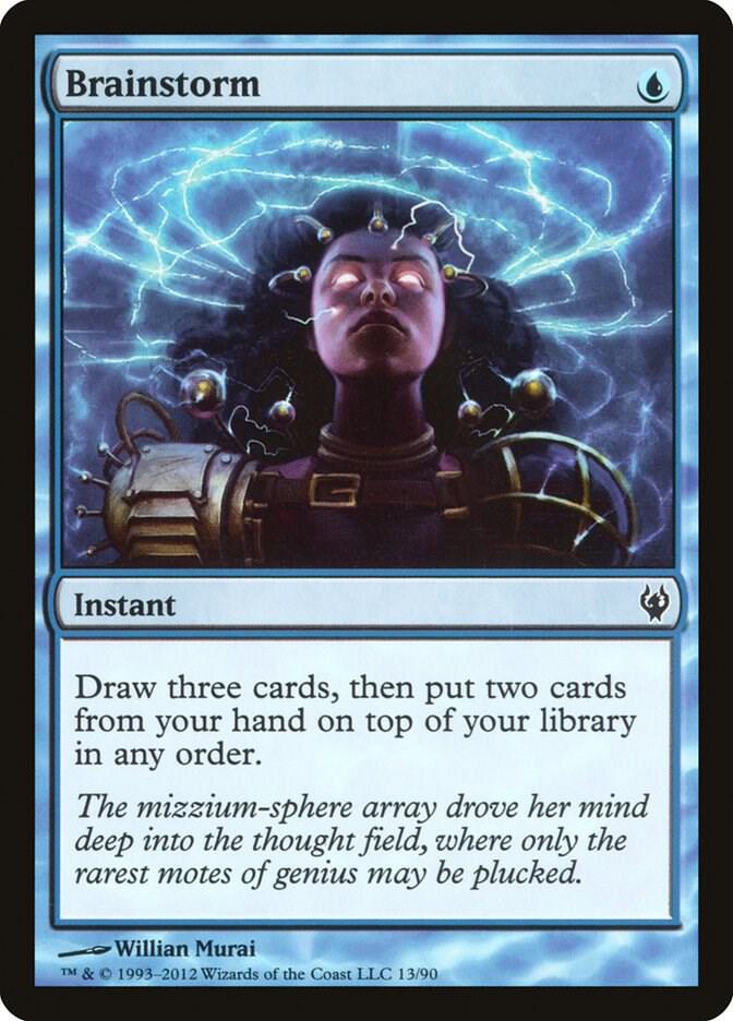 Brainstorm [Duel Decks: Izzet vs. Golgari] 13
