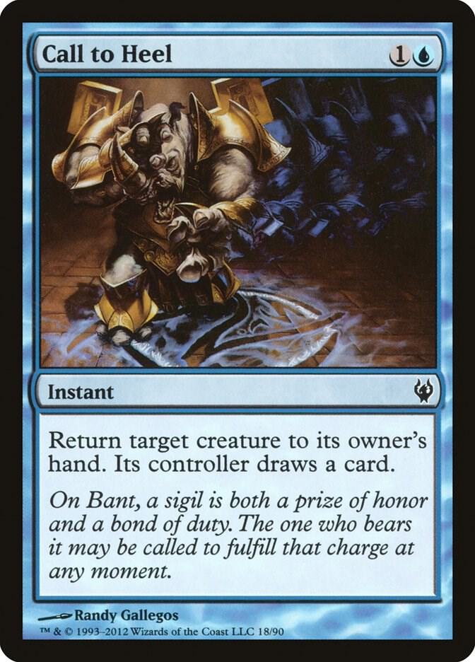 Call to Heel [Duel Decks: Izzet vs. Golgari] 18