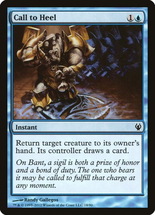 Call to Heel [Duel Decks: Izzet vs. Golgari] 18