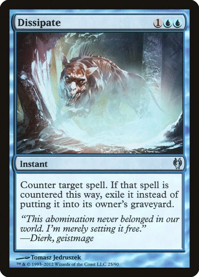 Dissipate [Duel Decks: Izzet vs. Golgari] 25