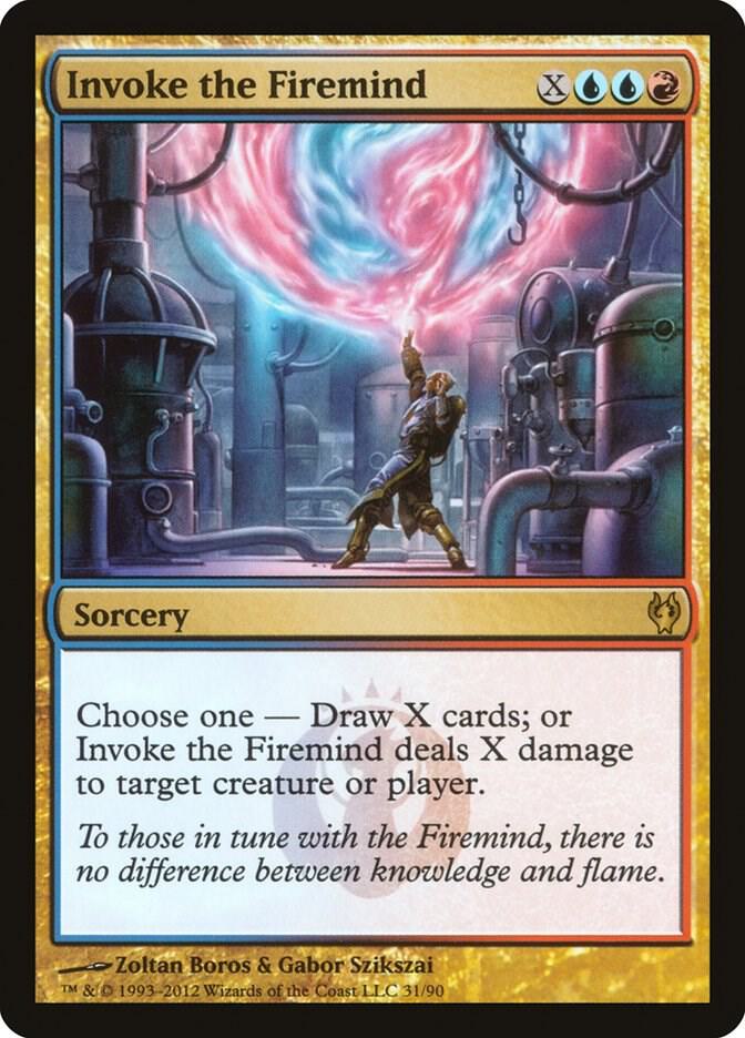 Invoke the Firemind [Duel Decks: Izzet vs. Golgari] 31