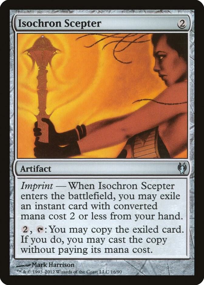 Isochron Scepter [Duel Decks: Izzet vs. Golgari] 16