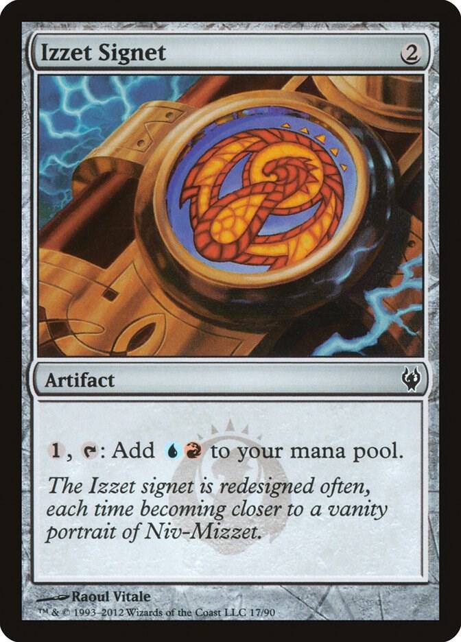 Izzet Signet [Duel Decks: Izzet vs. Golgari] 17