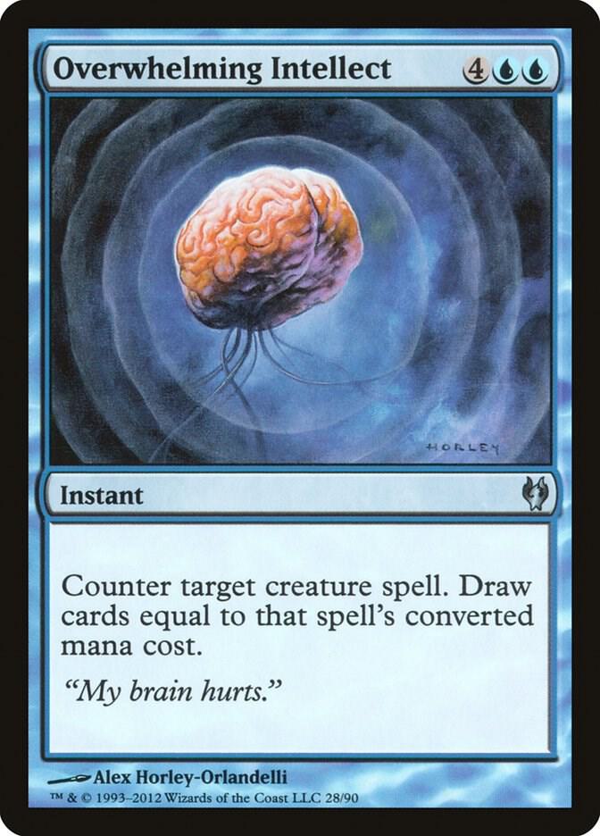 Overwhelming Intellect [Duel Decks: Izzet vs. Golgari] 28