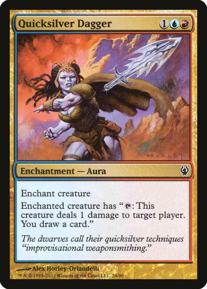 Quicksilver Dagger [Duel Decks: Izzet vs. Golgari] 26