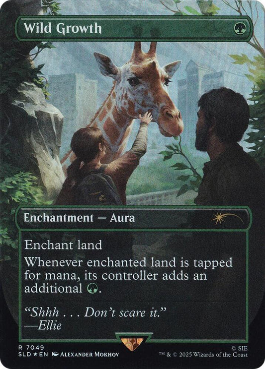 Wild Growth (Rainbow Foil) [Secret Lair Drop Series] 7049
