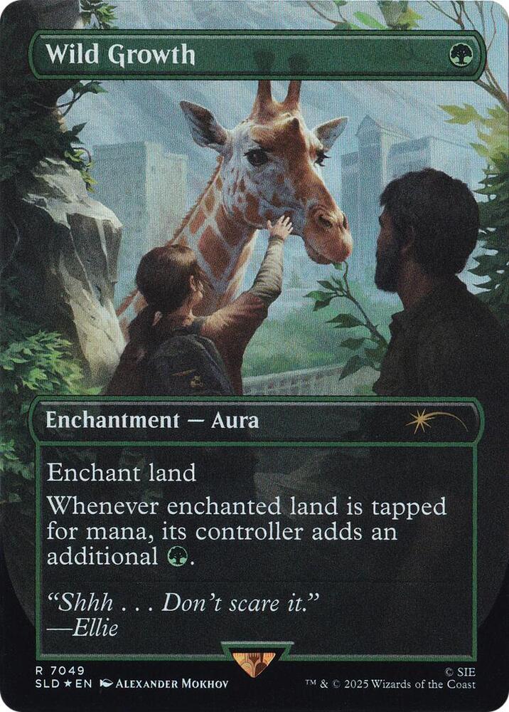 Wild Growth (Rainbow Foil) [Secret Lair Drop Series] 7049