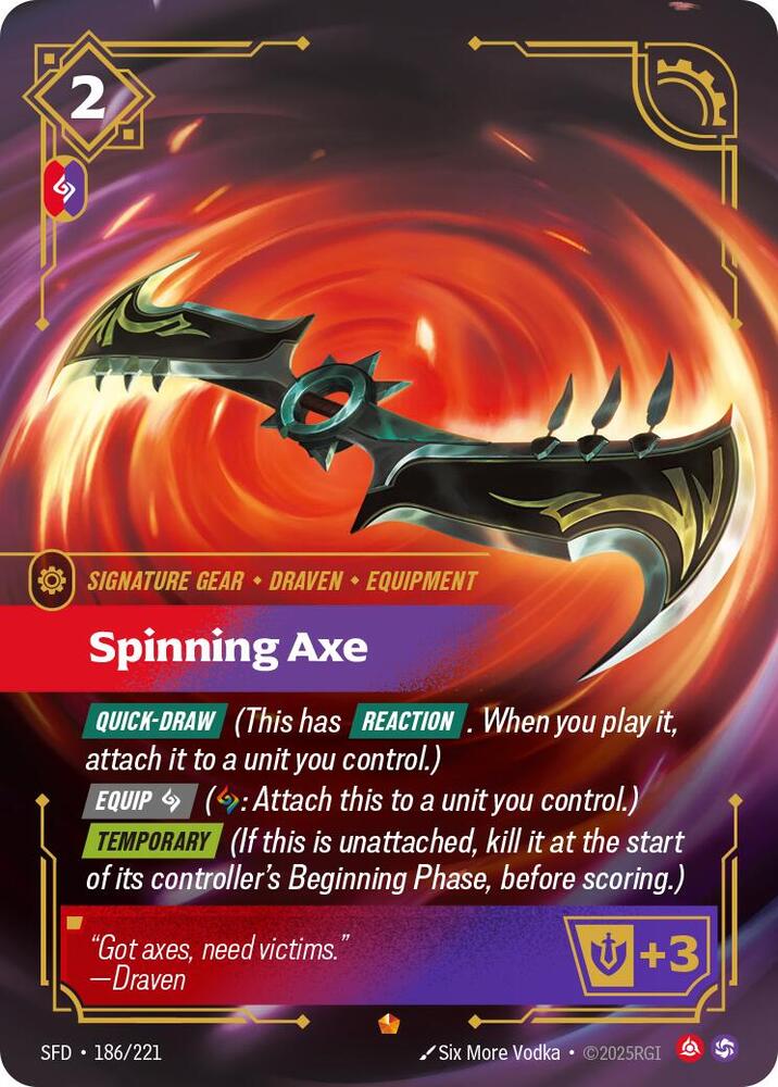 Spinning Axe [Spiritforged] 186/221