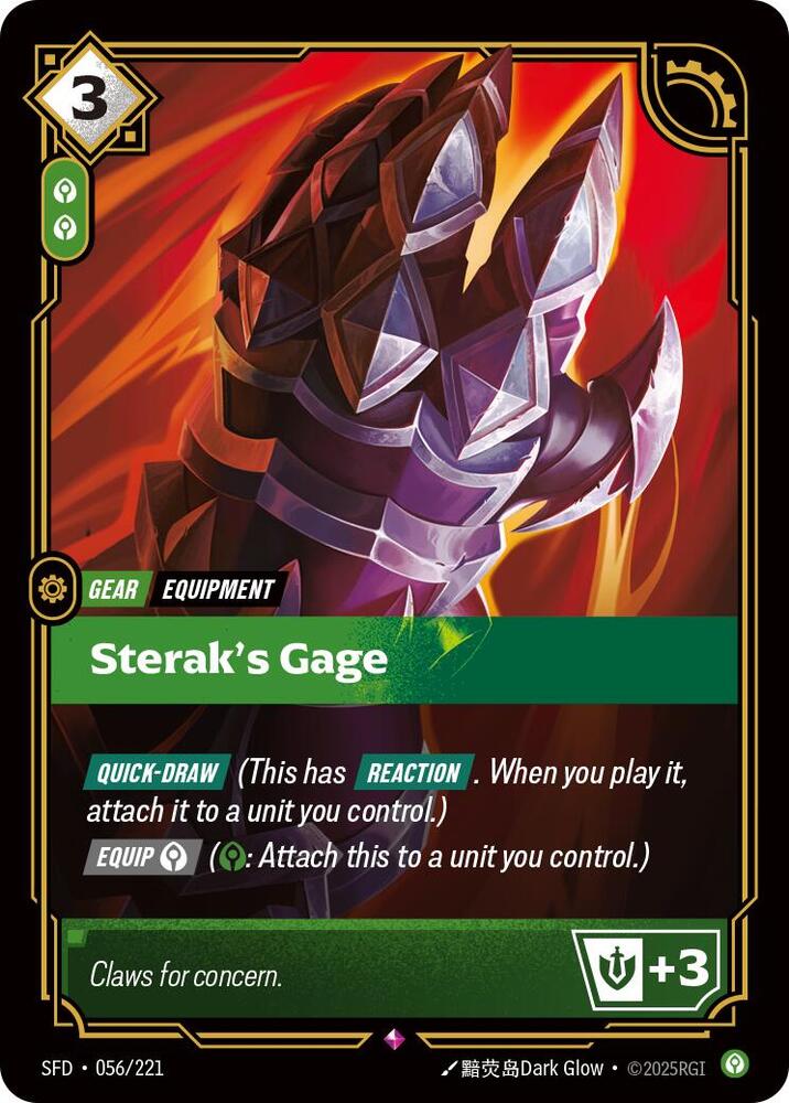 Sterak's Gage [Spiritforged] 056/221