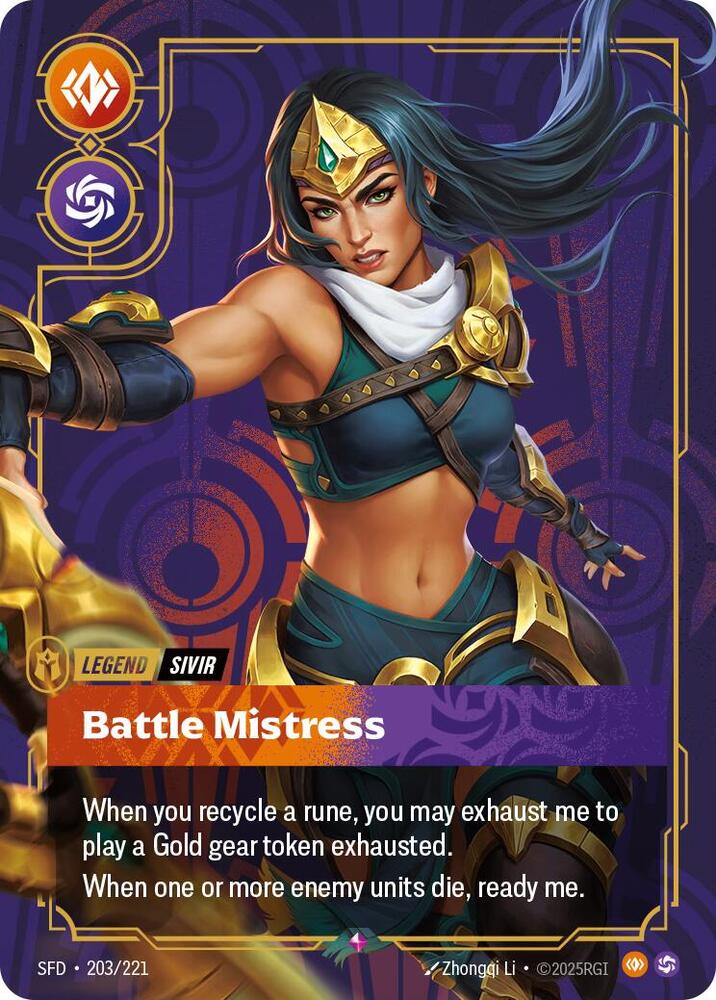 Sivir - Battle Mistress [Spiritforged] 203/221