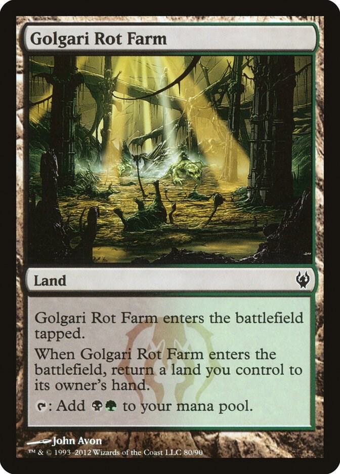 Golgari Rot Farm [Duel Decks: Izzet vs. Golgari] 80