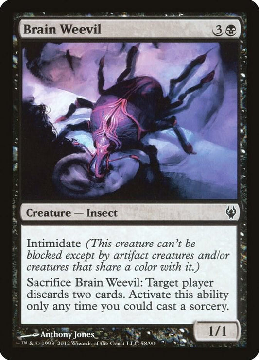 Brain Weevil [Duel Decks: Izzet vs. Golgari] 58