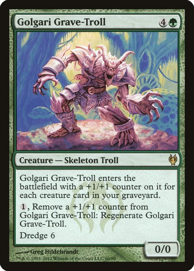 Golgari Grave-Troll [Duel Decks: Izzet vs. Golgari] 60