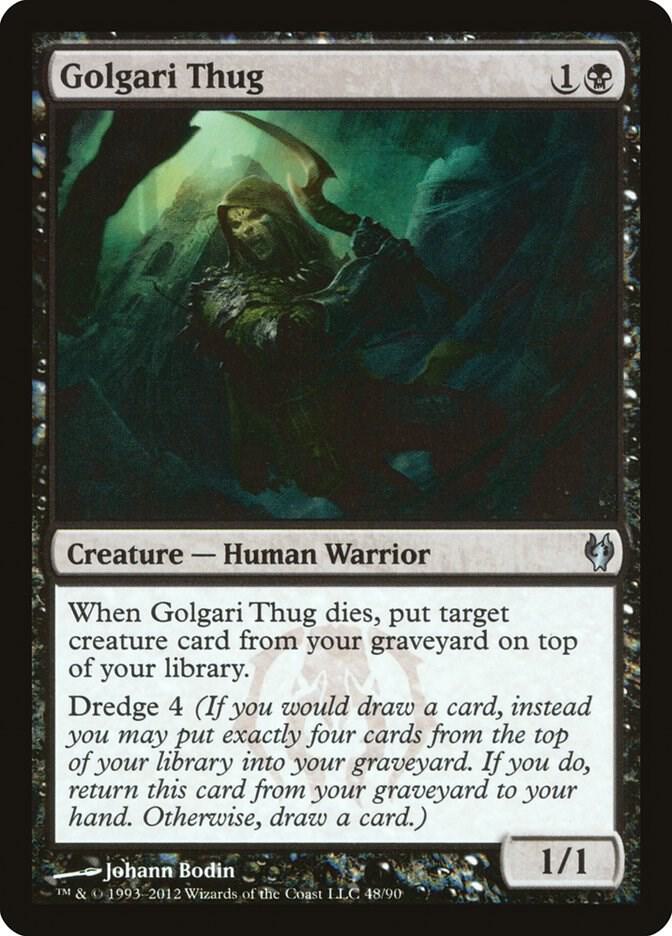 Golgari Thug [Duel Decks: Izzet vs. Golgari] 48