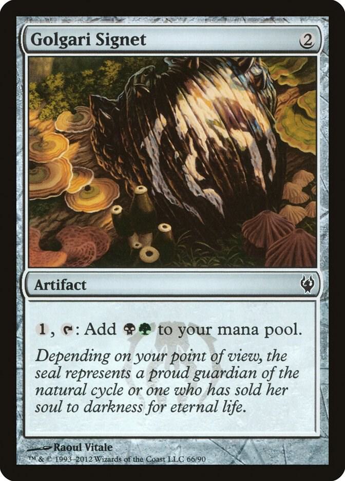 Golgari Signet [Duel Decks: Izzet vs. Golgari] 66