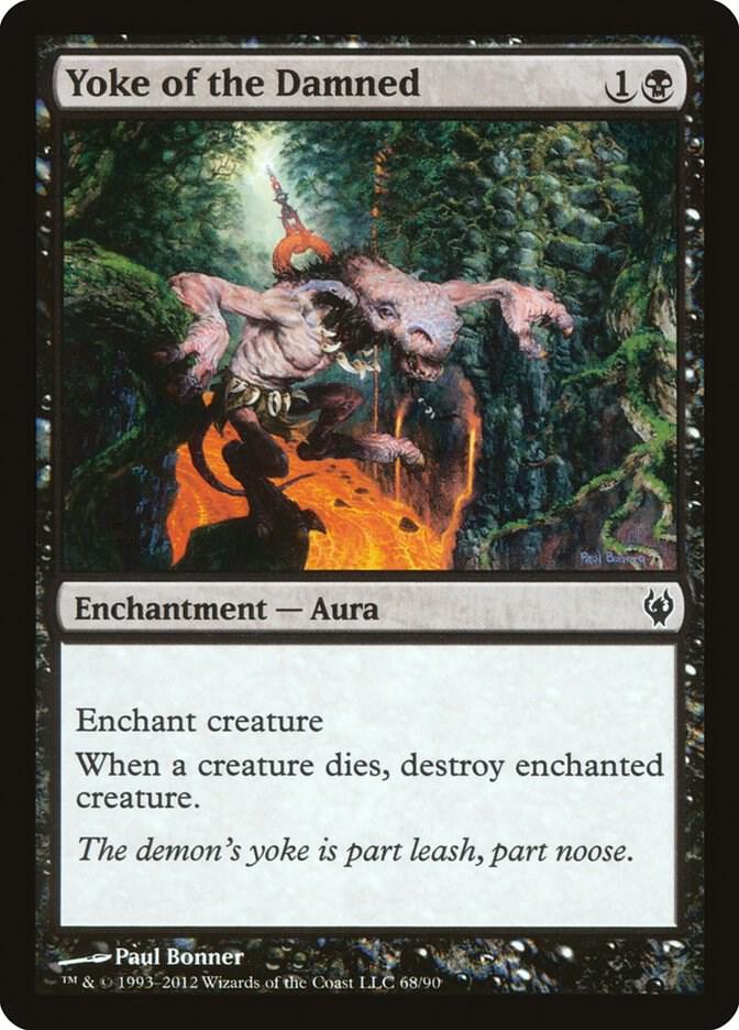 Yoke of the Damned [Duel Decks: Izzet vs. Golgari] 68