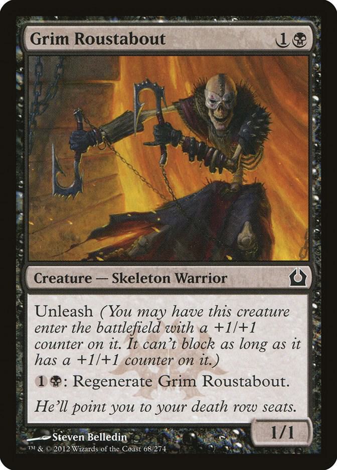 Grim Roustabout [Return to Ravnica] 68