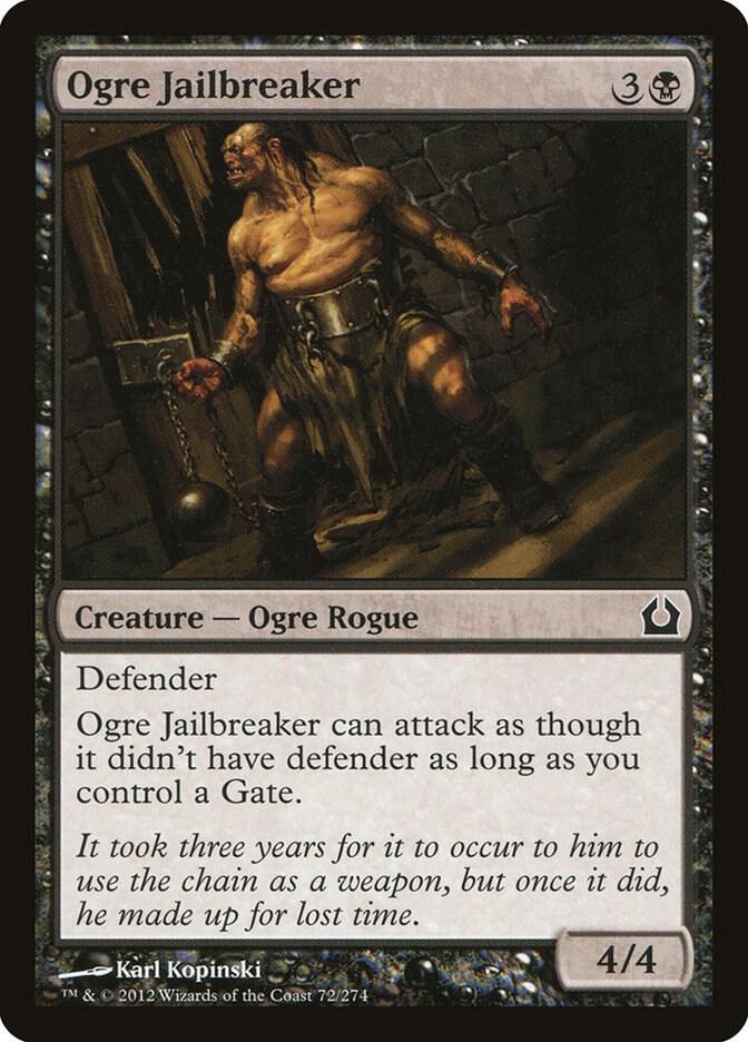 Ogre Jailbreaker [Return to Ravnica] 72