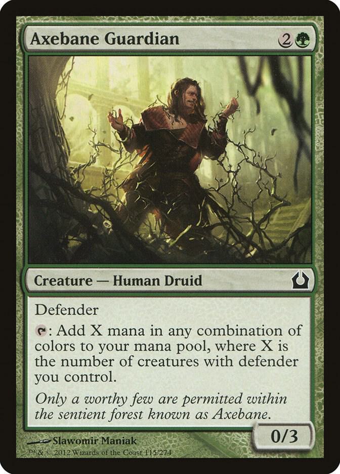 Axebane Guardian [Return to Ravnica] 115