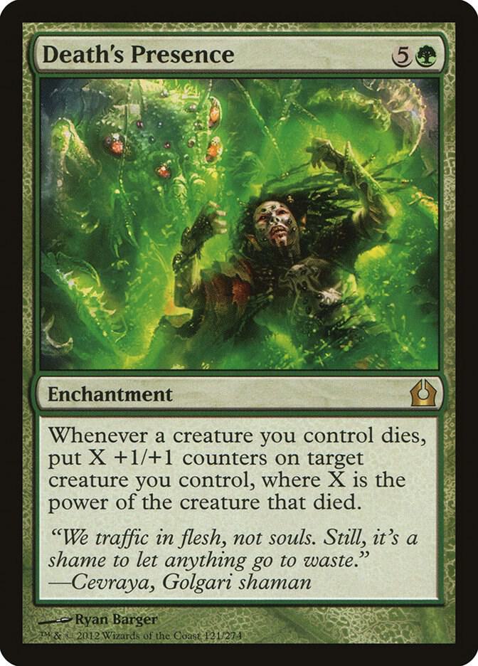 Death's Presence [Return to Ravnica] 121
