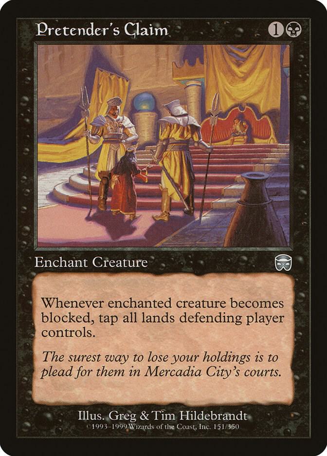 Pretender's Claim [Mercadian Masques] 151
