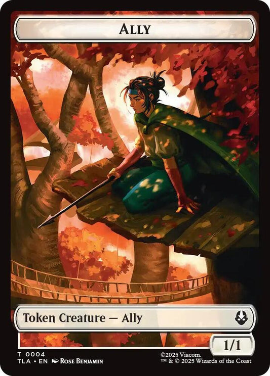 Ally (0004) // Clue (0015) Double-Sided Token [Avatar: The Last Airbender] 4 // 15