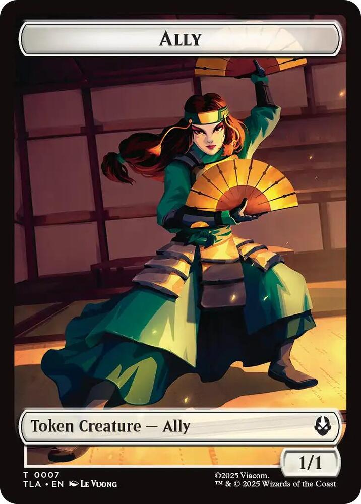 Ally (0007) // Clue (0018) Double-Sided Token [Avatar: The Last Airbender] 7 // 18