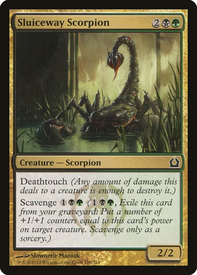 Sluiceway Scorpion [Return to Ravnica] 198