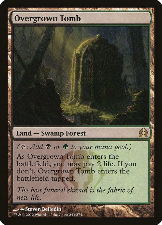 Overgrown Tomb [Return to Ravnica] 243