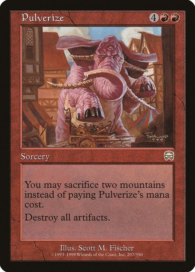 Pulverize [Mercadian Masques] 207