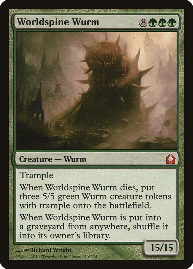 Worldspine Wurm [Return to Ravnica] 140