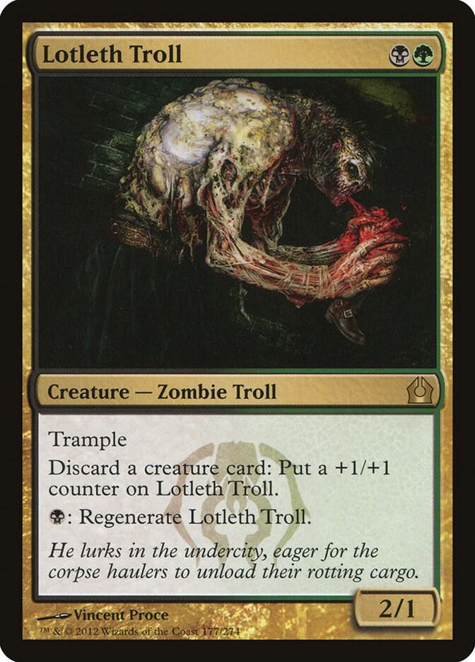 Lotleth Troll [Return to Ravnica] 177