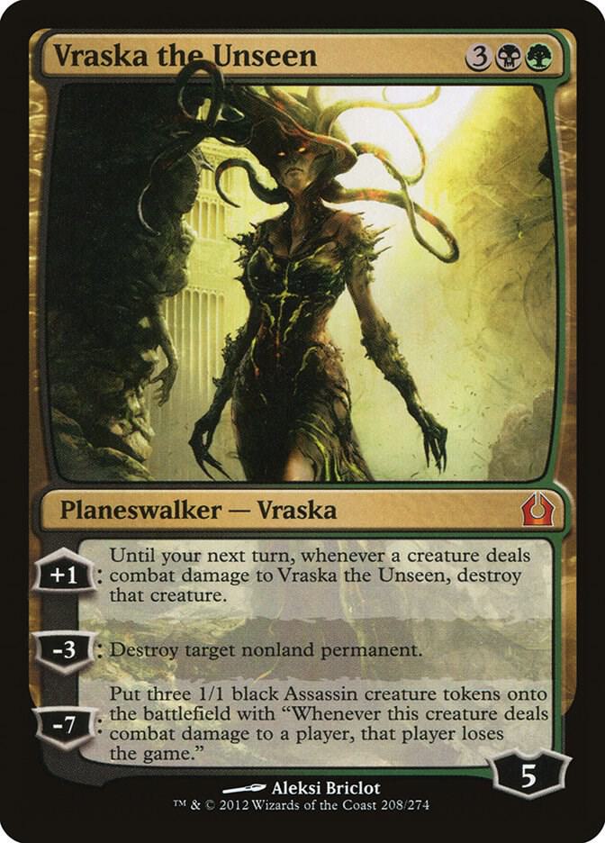 Vraska the Unseen [Return to Ravnica] 208