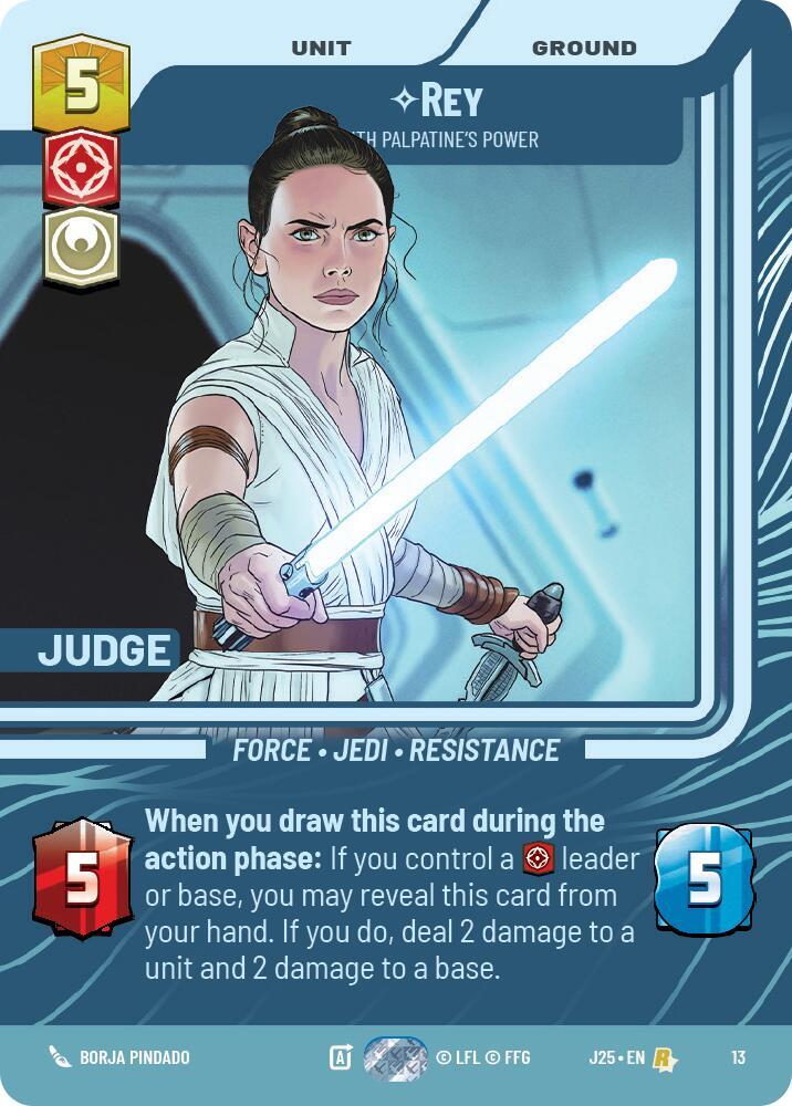 Rey - With Palpatine's Power [Judge Promos] 13