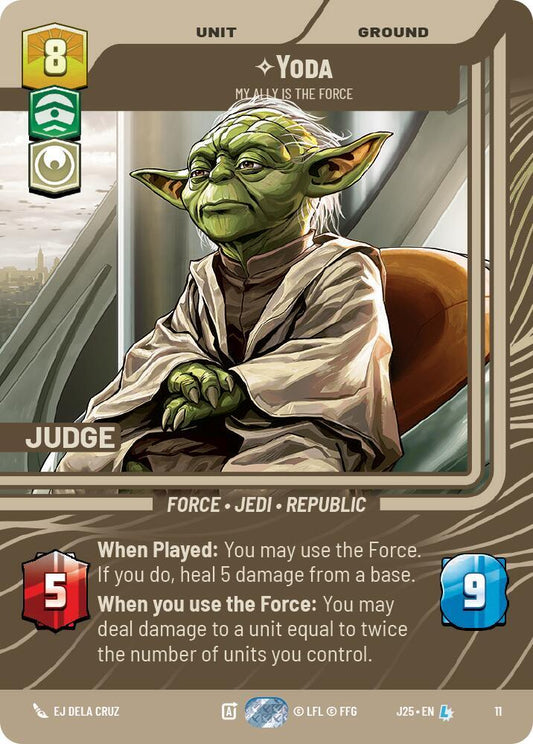 Yoda - My Ally is the Force [Judge Promos] 11