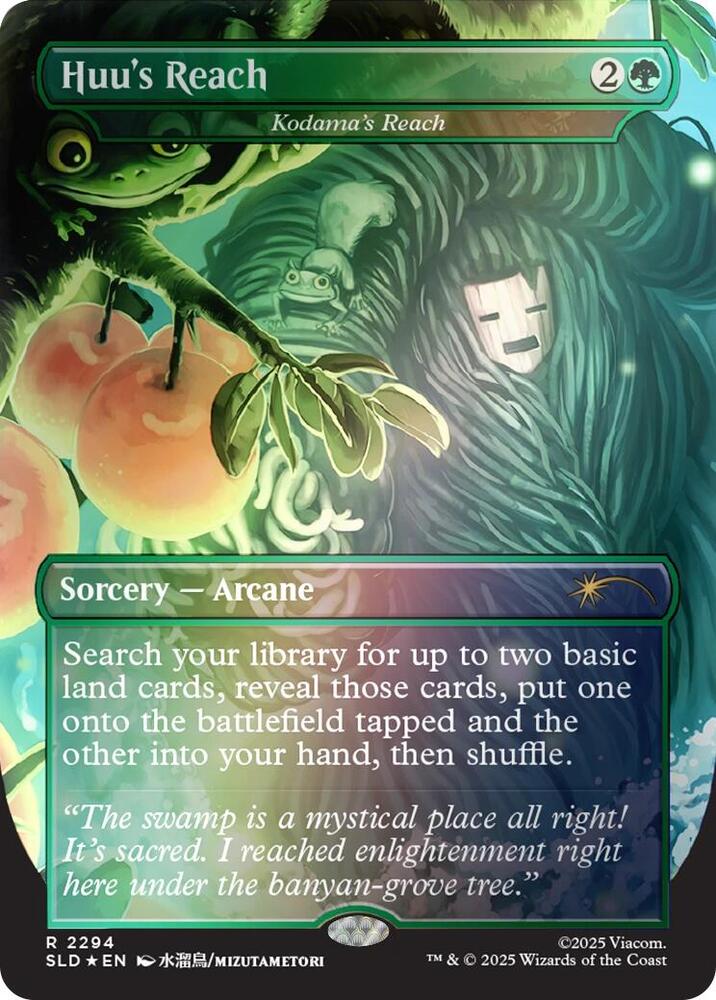 Huu's Reach - Kodama's Reach (Rainbow Foil) [Secret Lair Drop Series] 2294